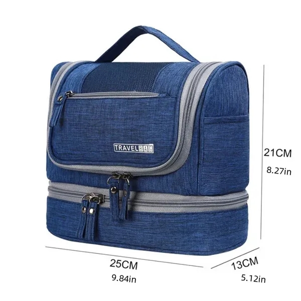 Waterproof Hanging Travel Cosmetics Toiletry Bag - Waterproof Hanging Travel Cosmetics Toiletry Bag - Image 1 of 3