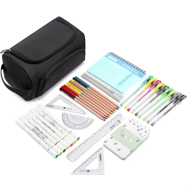 School supplies large capacity organizer pencil case pouch - School supplies large capacity organizer pencil case pouch - Image 2 of 4