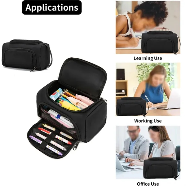 School supplies large capacity organizer pencil case pouch - School supplies large capacity organizer pencil case pouch - Image 4 of 4