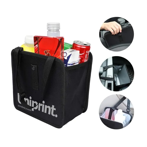 1.85 Gallon Capacity  Hanging Car Waterproof Trash  Bag - 1.85 Gallon Capacity  Hanging Car Waterproof Trash  Bag - Image 0 of 3