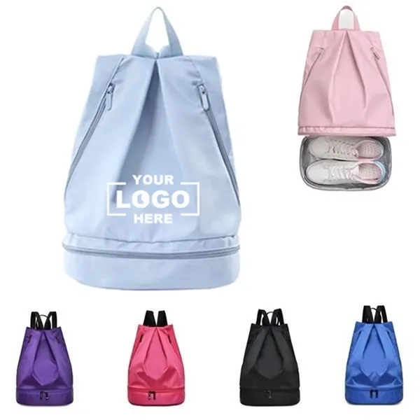 Fitness bag dry and wet separation - Fitness bag dry and wet separation - Image 0 of 3