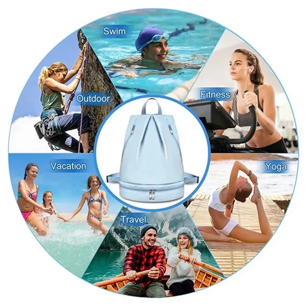 Fitness bag dry and wet separation - Fitness bag dry and wet separation - Image 1 of 3