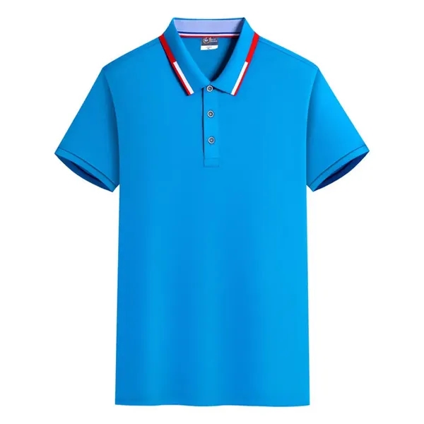 Custom Lapel Polo Shirts - Custom Lapel Polo Shirts - Image 2 of 5