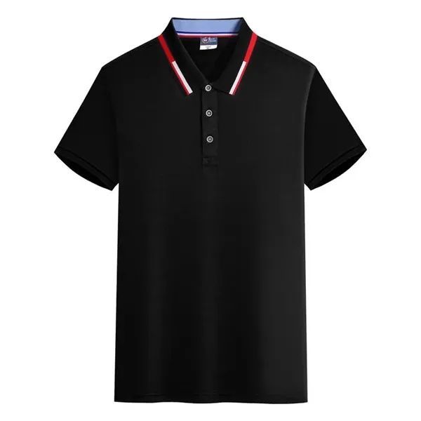 Custom Lapel Polo Shirts - Custom Lapel Polo Shirts - Image 4 of 5