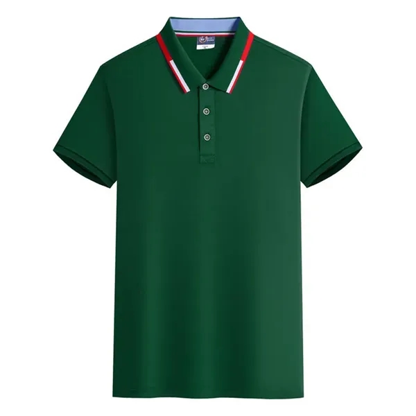 Custom Lapel Polo Shirts - Custom Lapel Polo Shirts - Image 5 of 5