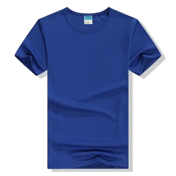 Quick-Dry Round Neck Printed T-Shirts - Quick-Dry Round Neck Printed T-Shirts - Image 4 of 4