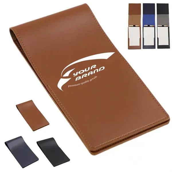 Premium Leather Golf Scorecard Holder Notebook - Premium Leather Golf Scorecard Holder Notebook - Image 0 of 4