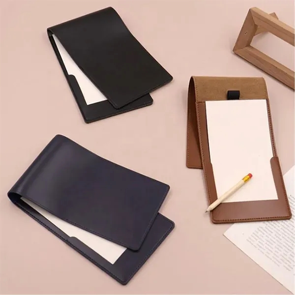 Premium Leather Golf Scorecard Holder Notebook - Premium Leather Golf Scorecard Holder Notebook - Image 3 of 4