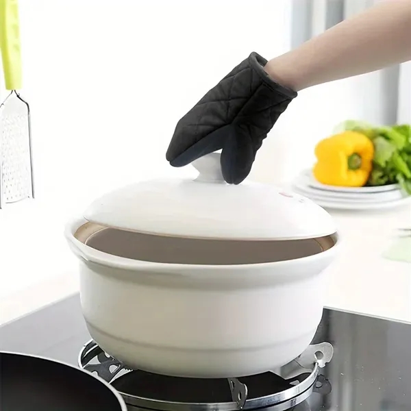 Non-Slip Heat Resistant Oven Kitchen Cooking Duckbill Gloves - Non-Slip Heat Resistant Oven Kitchen Cooking Duckbill Gloves - Image 5 of 6