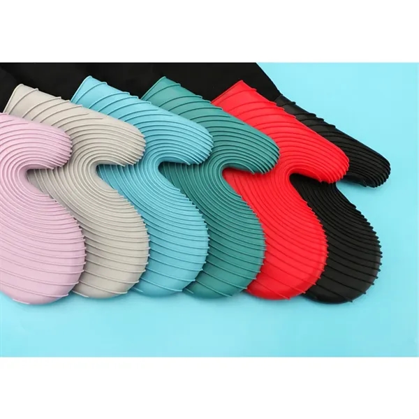 Thickened High Temperature Resistant Silicone Oven Gloves - Thickened High Temperature Resistant Silicone Oven Gloves - Image 2 of 8