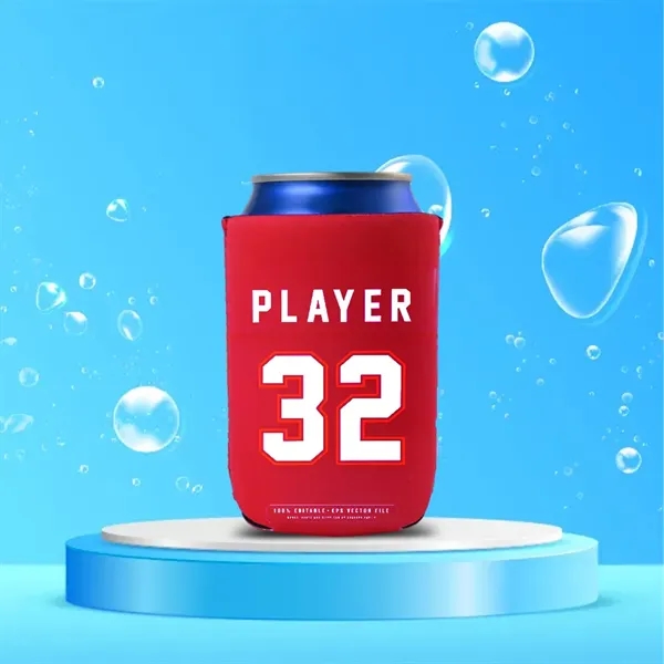 Sublimation Neoprene Magnetic Can Coolers