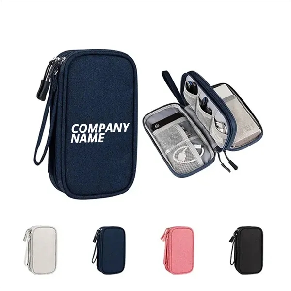 Travel Cable Organizer Bag - Travel Cable Organizer Bag - Image 0 of 2
