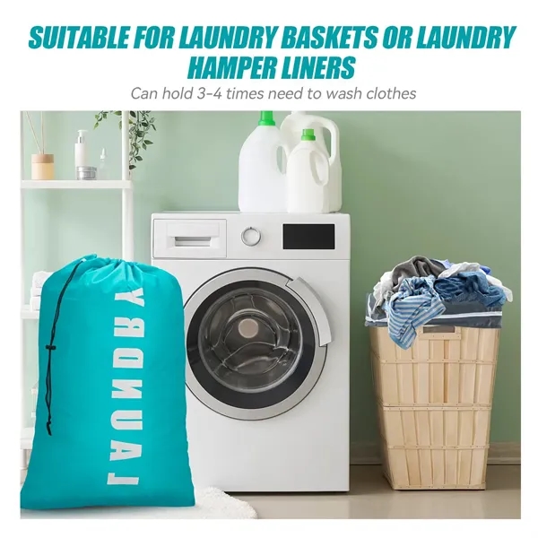 Large Travel Camping Laundry Bag For Dirty Clothes - Large Travel Camping Laundry Bag For Dirty Clothes - Image 4 of 4