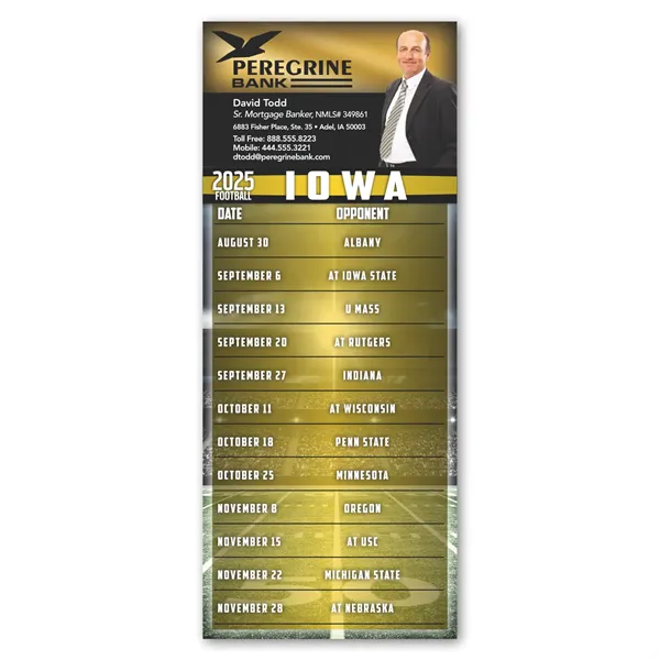 Football Schedule Magnet - Football Schedule Magnet - Image 5 of 8