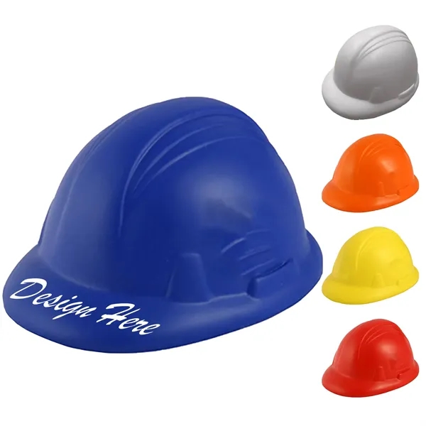 Hard Hat Shaped Stress Reliever - Hard Hat Shaped Stress Reliever - Image 0 of 1