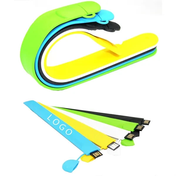 Slap Style Wristband USB - Slap Style Wristband USB - Image 0 of 1