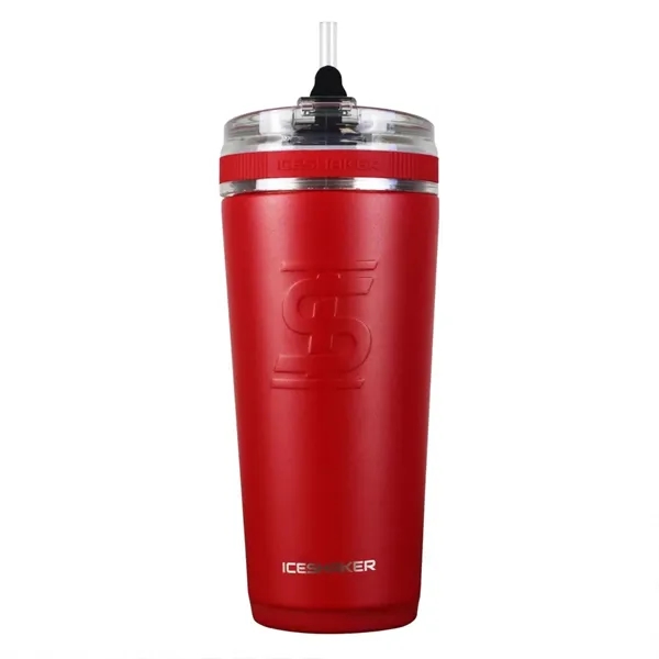 26 oz IceShaker® Stainless Insulated Flex Straw Water Bottle - 26 oz IceShaker® Stainless Insulated Flex Straw Water Bottle - Image 5 of 6