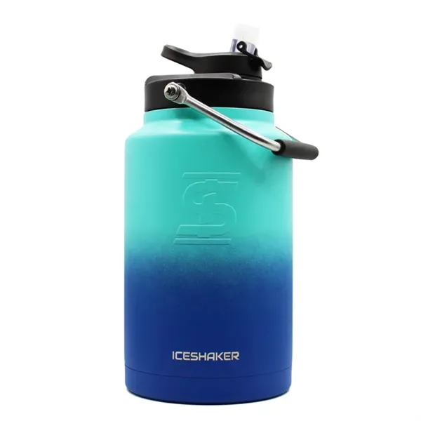 128 oz Ice Shaker® Stainless Insulated Half Gallon Water Jug - 128 oz Ice Shaker® Stainless Insulated Half Gallon Water Jug - Image 1 of 4