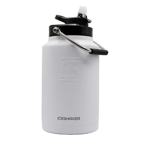 128 oz Ice Shaker® Stainless Insulated Half Gallon Water Jug - 128 oz Ice Shaker® Stainless Insulated Half Gallon Water Jug - Image 4 of 4