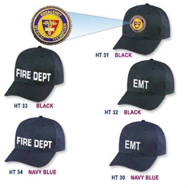 Security, Police, Sheriff, Fire Dept, And Emt Caps - Security, Police, Sheriff, Fire Dept, And Emt Caps - Image 2 of 2