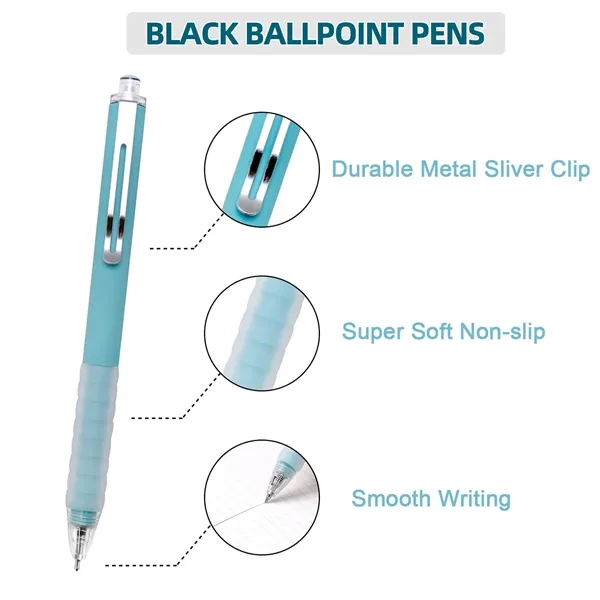 Ballpoint Pens Medium Point 1mm Black - Ballpoint Pens Medium Point 1mm Black - Image 1 of 6