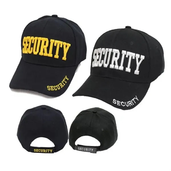 Black and Navy Caps with ID on Front, Rim, and Back - Black and Navy Caps with ID on Front, Rim, and Back - Image 0 of 1