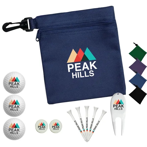 Custom Zipper Bag Golf Pack - Custom Zipper Bag Golf Pack - Image 0 of 4