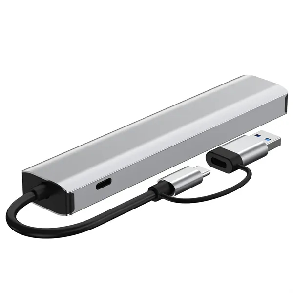 9-in-1 USB Laptop Hub with Ethernet - 9-in-1 USB Laptop Hub with Ethernet - Image 4 of 4