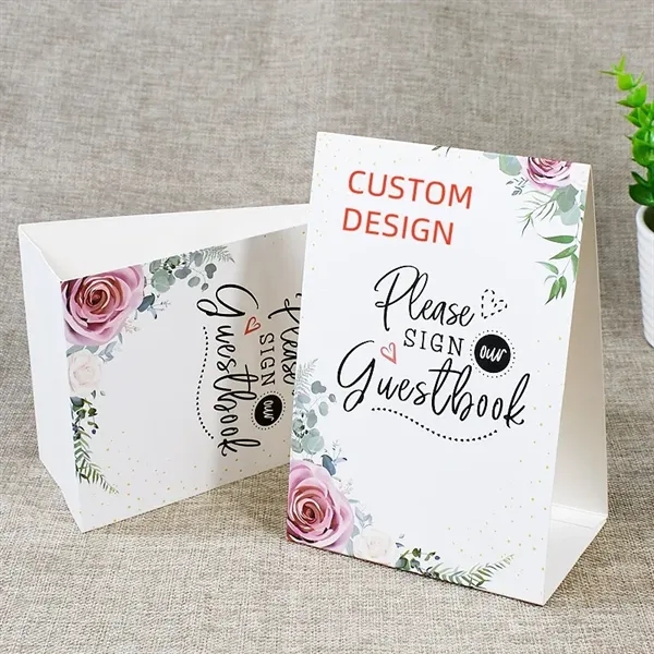 Custom Restaurant Office Exhibition Table Tent Place Cards - Custom Restaurant Office Exhibition Table Tent Place Cards - Image 1 of 2