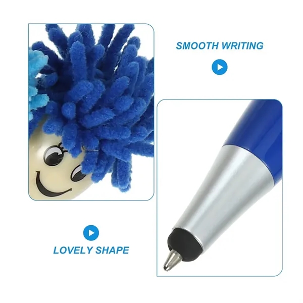 Plush Mophead Ballpoint Pen Gift - Plush Mophead Ballpoint Pen Gift - Image 2 of 5