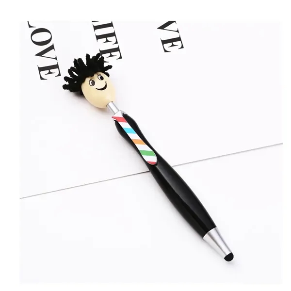 Plush Mophead Ballpoint Pen Gift - Plush Mophead Ballpoint Pen Gift - Image 3 of 5