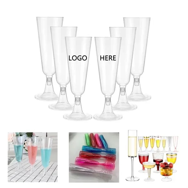 Acrylic champagne flutes - Acrylic champagne flutes - Image 0 of 5