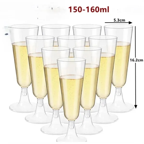 Acrylic champagne flutes - Acrylic champagne flutes - Image 4 of 5