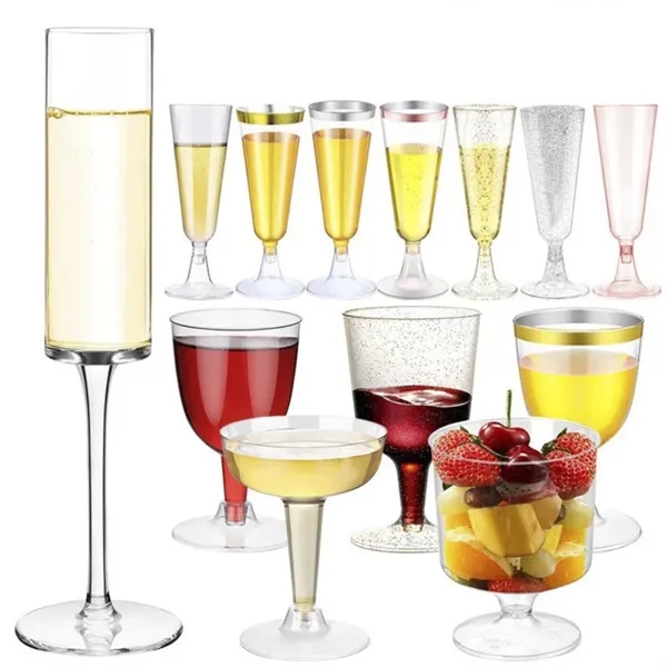 Acrylic champagne flutes - Acrylic champagne flutes - Image 5 of 5