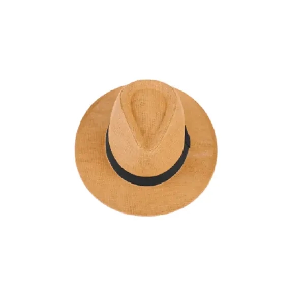 Foldable Straw Beach UV Protection Fishing Sun Hat - Foldable Straw Beach UV Protection Fishing Sun Hat - Image 3 of 4