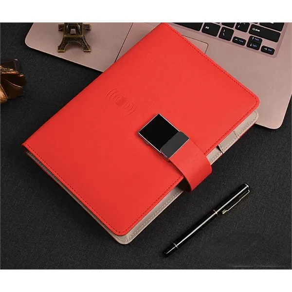 Password & Fingerprint Lock Notebook with Power Bank - Password & Fingerprint Lock Notebook with Power Bank - Image 4 of 4