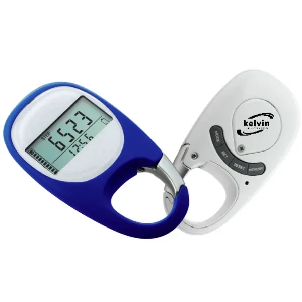 3D Digital Pedometer with Clip Track Steps and Miles - 3D Digital Pedometer with Clip Track Steps and Miles - Image 0 of 4