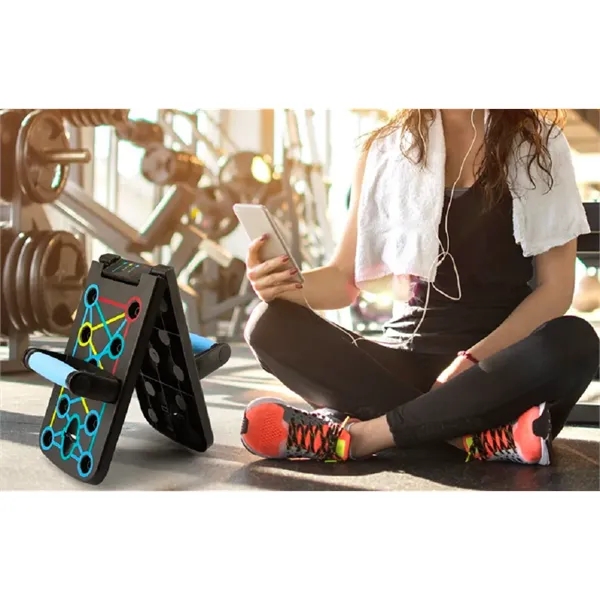 Workout Equipment Multi-Functional Foldable Push Up Board - Workout Equipment Multi-Functional Foldable Push Up Board - Image 3 of 3