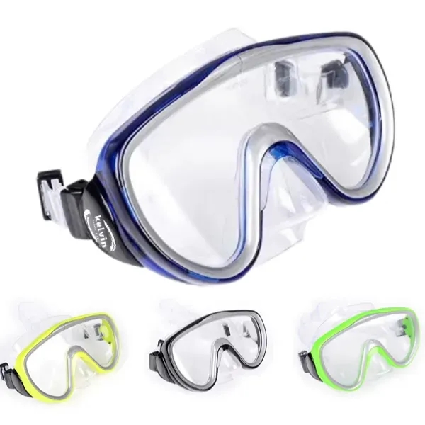 Silicone Tempered Swimming Glass Snorkelling Diving Mask - Silicone Tempered Swimming Glass Snorkelling Diving Mask - Image 0 of 4
