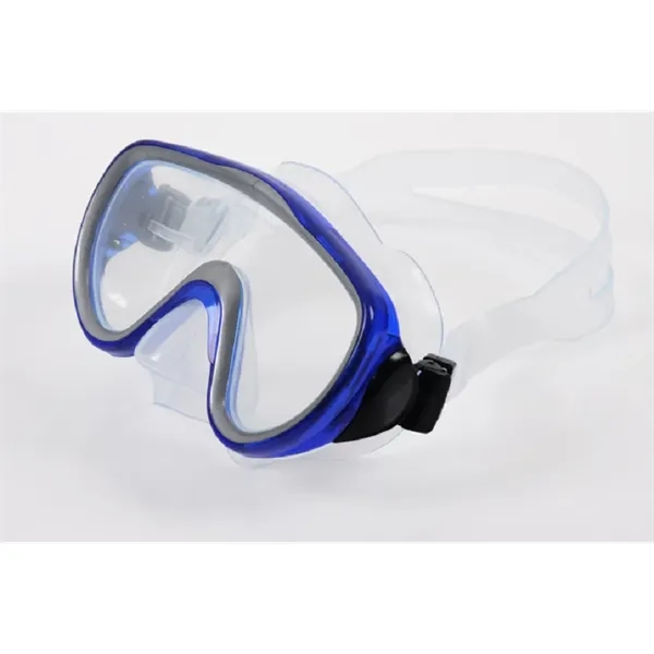 Silicone Tempered Swimming Glass Snorkelling Diving Mask - Silicone Tempered Swimming Glass Snorkelling Diving Mask - Image 3 of 4