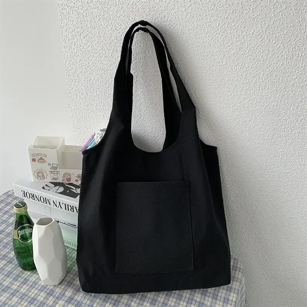 large Size Canvas Crossbody Tote Handbags Shoulder Bag - large Size Canvas Crossbody Tote Handbags Shoulder Bag - Image 4 of 4