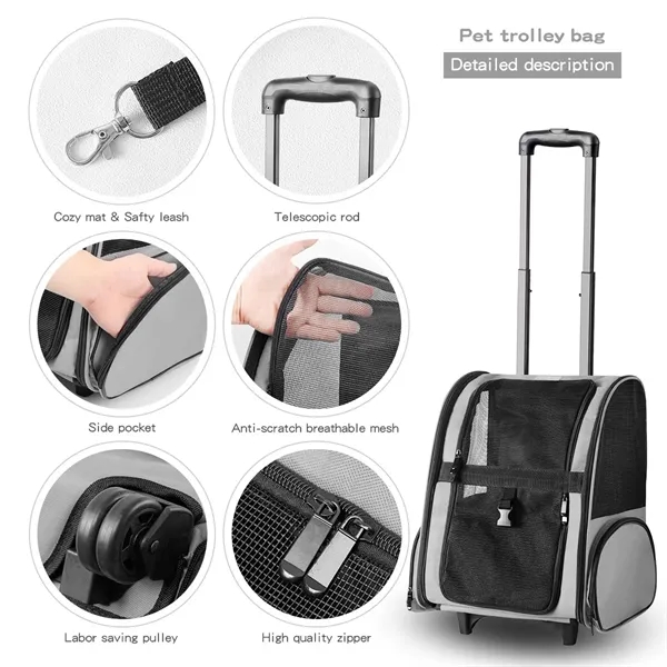 Pet Trolley Bag - Pet Trolley Bag - Image 2 of 2