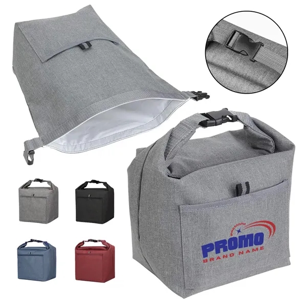 Insulated Lunch Cooler Bag with Buckle Handle Durable Picnic - Insulated Lunch Cooler Bag with Buckle Handle Durable Picnic - Image 0 of 4