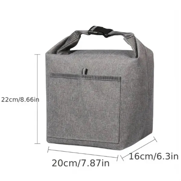 Insulated Lunch Cooler Bag with Buckle Handle Durable Picnic - Insulated Lunch Cooler Bag with Buckle Handle Durable Picnic - Image 1 of 4