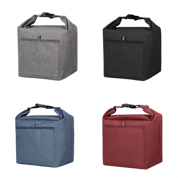 Insulated Lunch Cooler Bag with Buckle Handle Durable Picnic - Insulated Lunch Cooler Bag with Buckle Handle Durable Picnic - Image 4 of 4