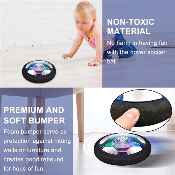 Kids game rechargeable light up toys led hover soccer ball - Kids game rechargeable light up toys led hover soccer ball - Image 3 of 4