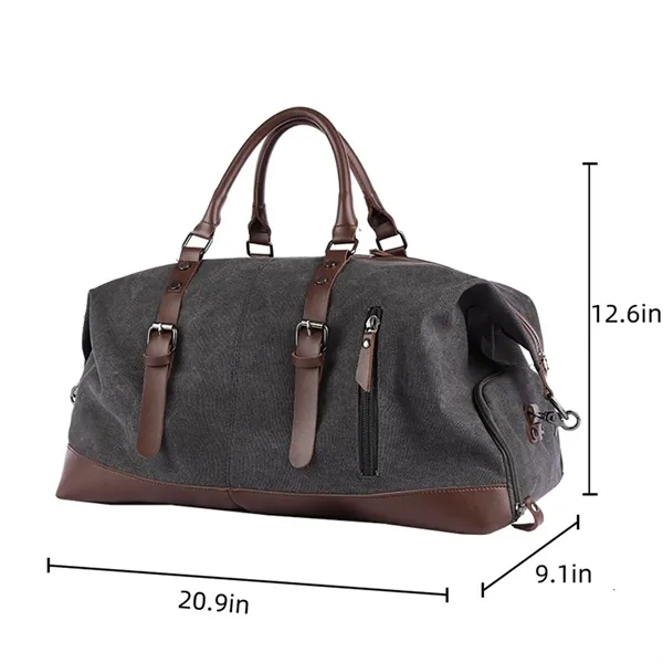 Duffle Bag for Travel Canvas Weekender Men - Duffle Bag for Travel Canvas Weekender Men - Image 1 of 2