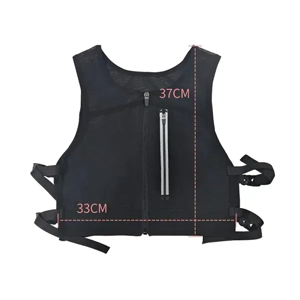 Multi-pocket Sports Vest Bag For Outdoor Use - Multi-pocket Sports Vest Bag For Outdoor Use - Image 1 of 4