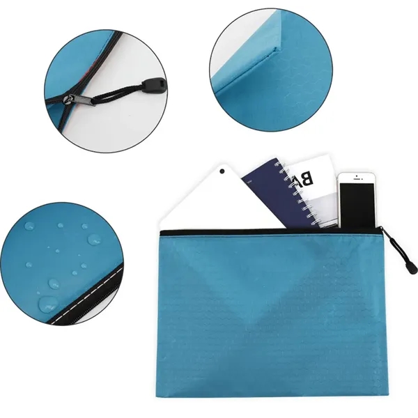 A4 Size Document Holder Zipper Organizer Pouch - A4 Size Document Holder Zipper Organizer Pouch - Image 1 of 5