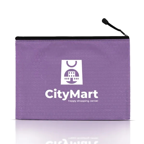 A4 Size Document Holder Zipper Organizer Pouch - A4 Size Document Holder Zipper Organizer Pouch - Image 2 of 5
